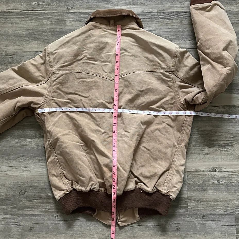 Carhartt Vintage Carhartt J13 BRN Santa Fe Red Duck Lining Jacket Size US S / EU 44-46 / 1 - 6 Thumbnail