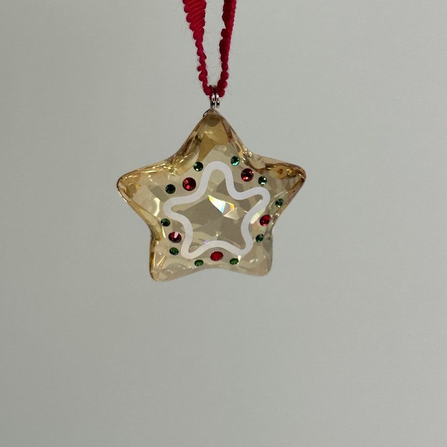 Swarovski Swarovski Holiday Cheers Gingerbread Star Ornament Size ONE SIZE - 6 Thumbnail