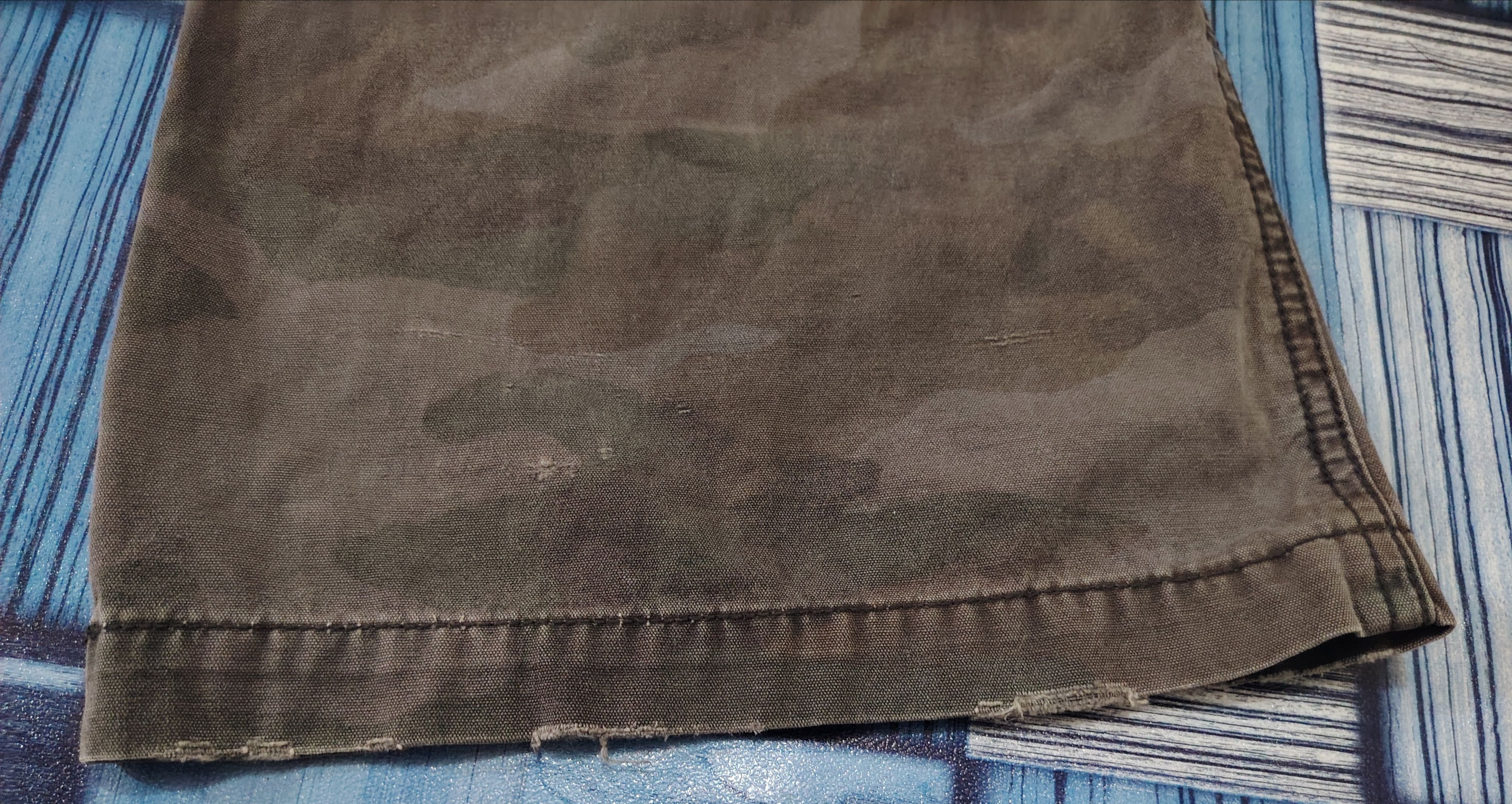 Vintage Vtg Camou Cargo Flared & Army Pocket chest rig tactical Size US 33 - 15 Thumbnail