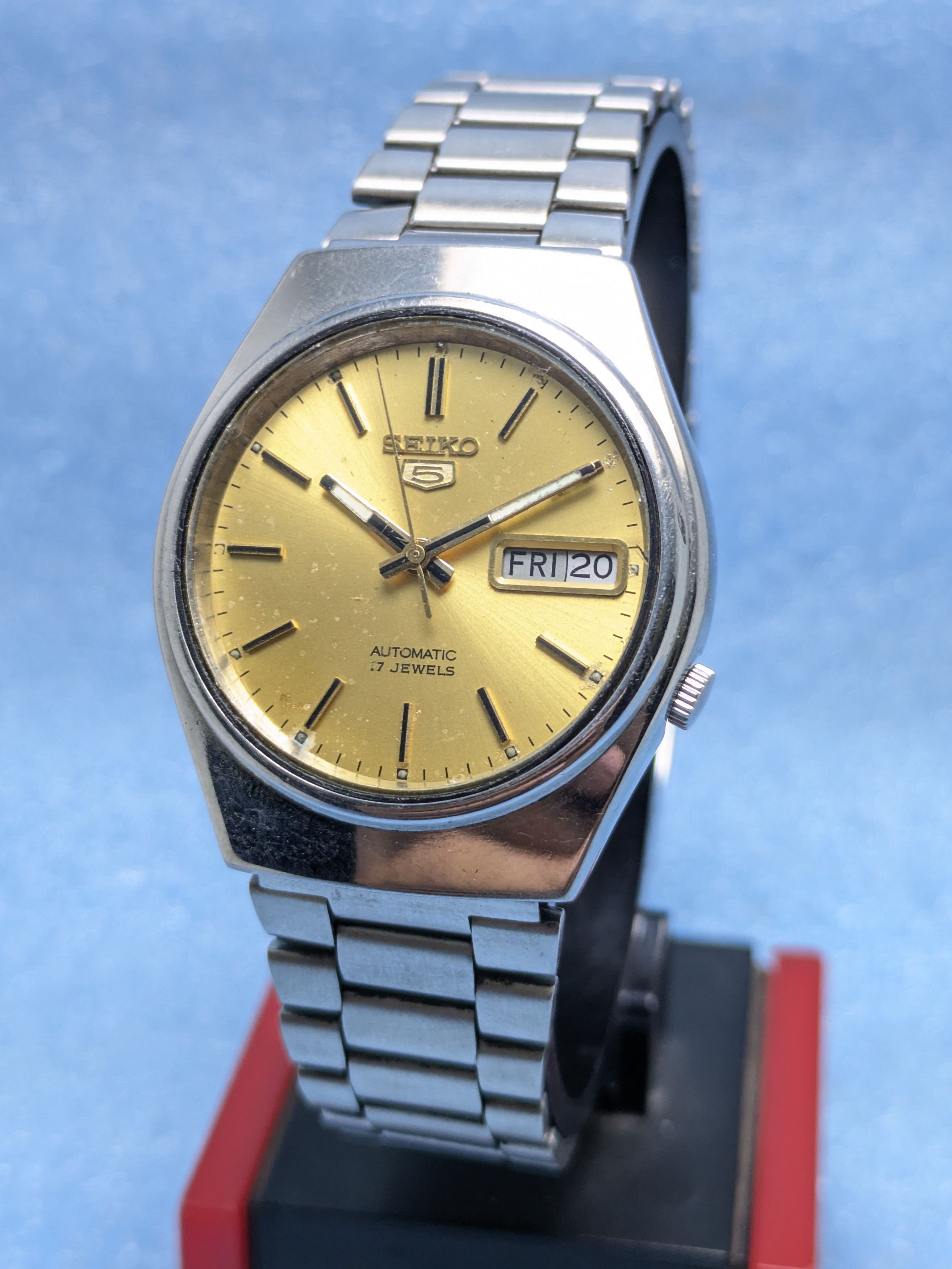 Seiko Rare Vintage Seiko 5 Automatic Day Date Movement No Size ONE SIZE - 2 Thumbnail