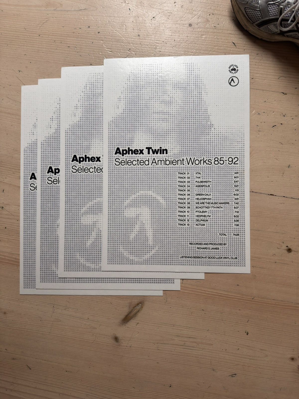 Apex × Other Aphex Twin Select Ambient Works Poster Size ONE SIZE - 1 Preview