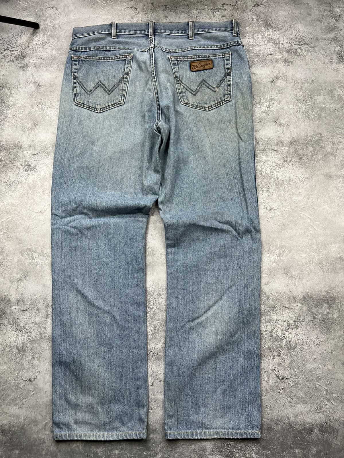 Wrangler Vintage 90s Wrangler Blue Denim Pants Jeans Size US 38 / EU 54 - 1 Thumbnail