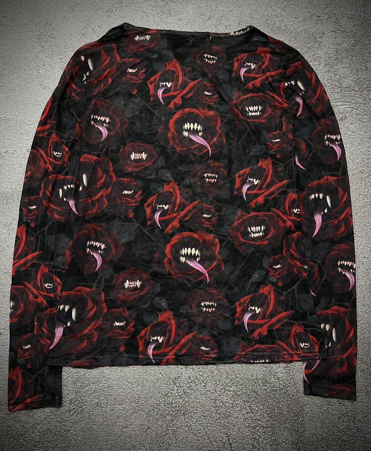 Killstar Rare Killstar Mesh Full Print Long Sleeve 3D Size US L / EU 52-54 / 3 - 7 Thumbnail