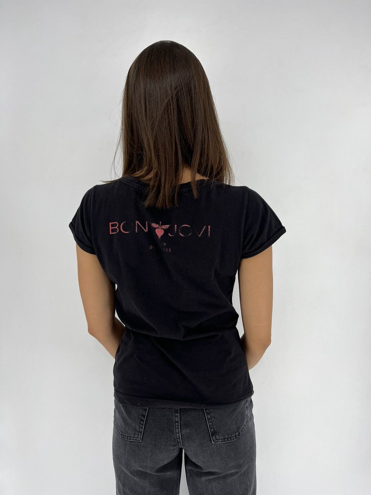 Band Tees VINTAGE BON JOVI BAND TEE Size M / US 6-8 / IT 42-44 - 7 Thumbnail