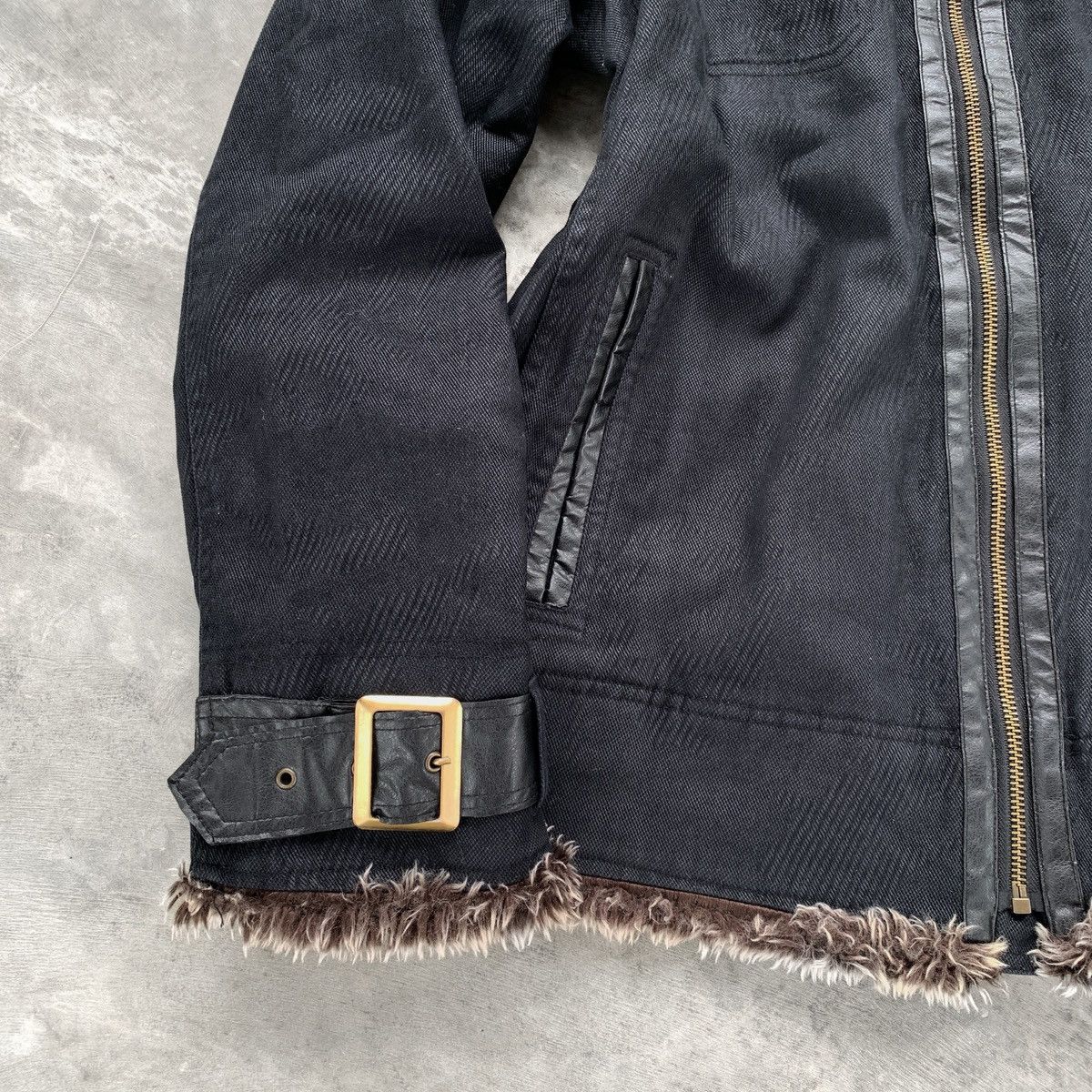 Japanese Brand 2000s Impala Fur Bondage ifsix LGB Style Jacket Size US L / EU 52-54 / 3 - 4 Thumbnail