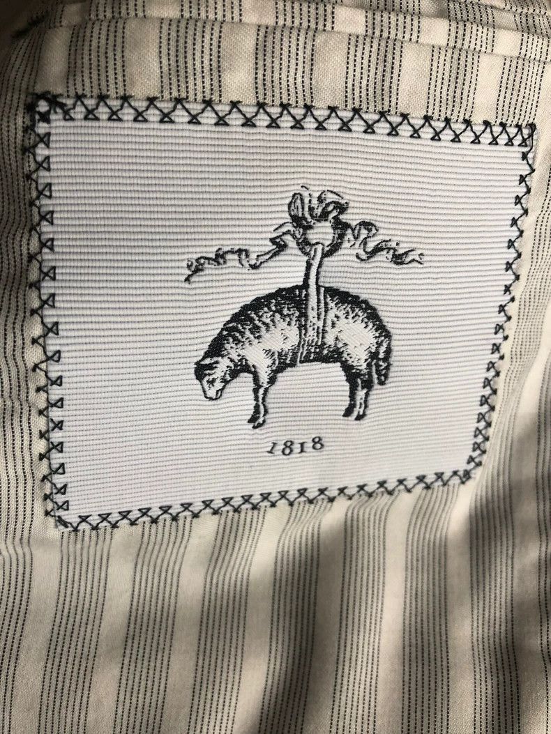 Thom Browne Thom Browne sizeBB0 Golden Guan Yang Cashmere Suit Size 38R - 4 Thumbnail