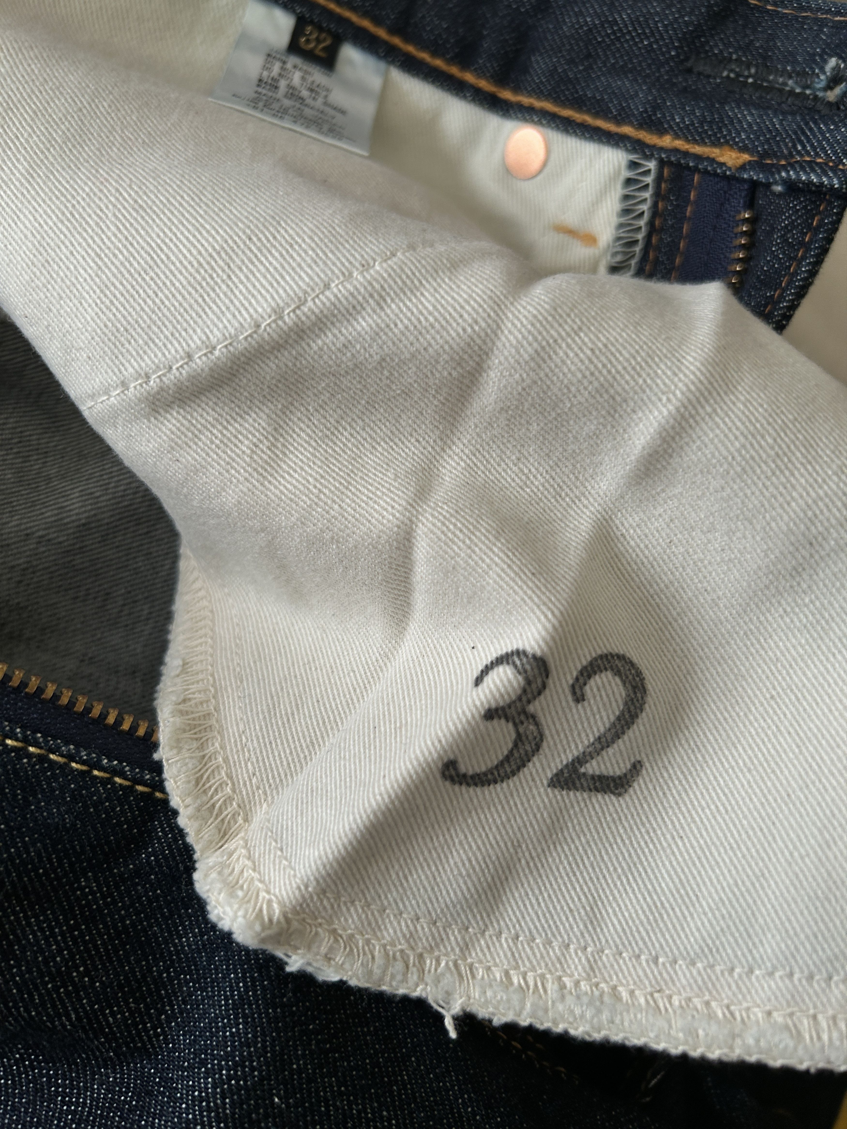 Kapital kapital Kountry raw denim jeans selvedge Size 32 Blue Size US 32 / EU 48 - 5 Thumbnail