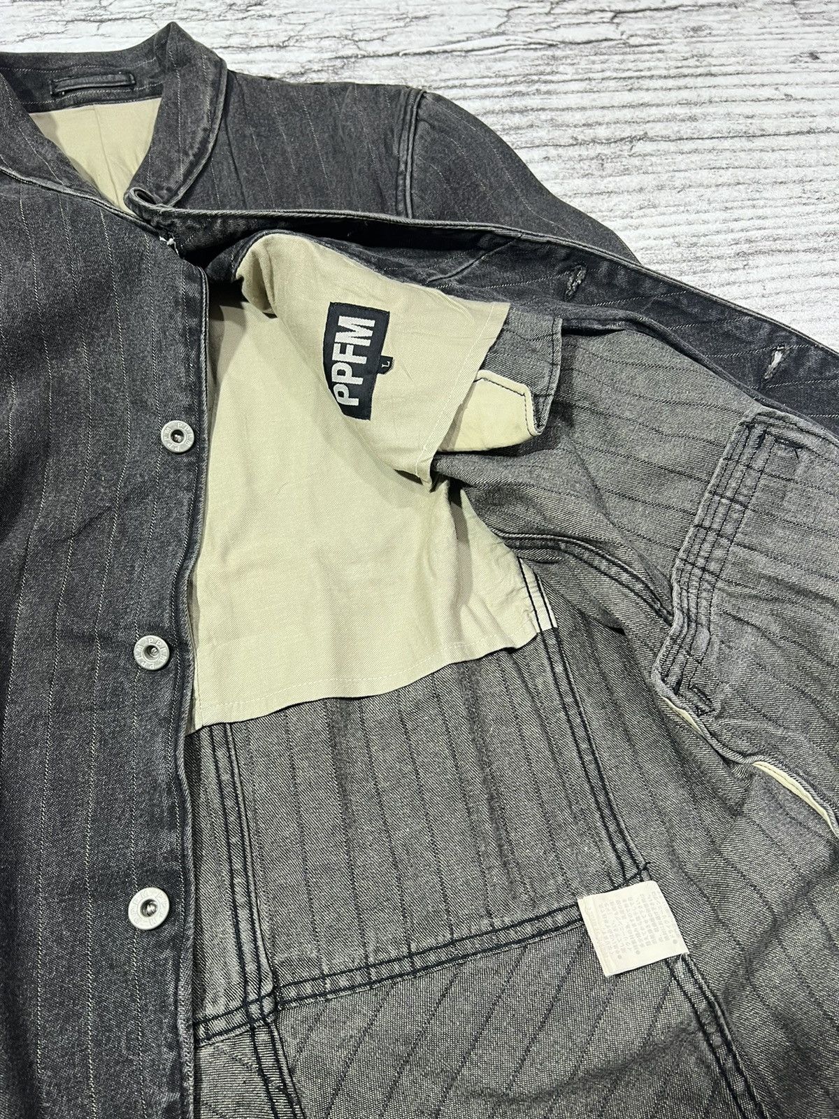 PPFM 2000s Archival PPFM Cdg Japanese Button Chore y2k Lgb Ifsix Size US M / EU 48-50 / 2 - 6 Thumbnail