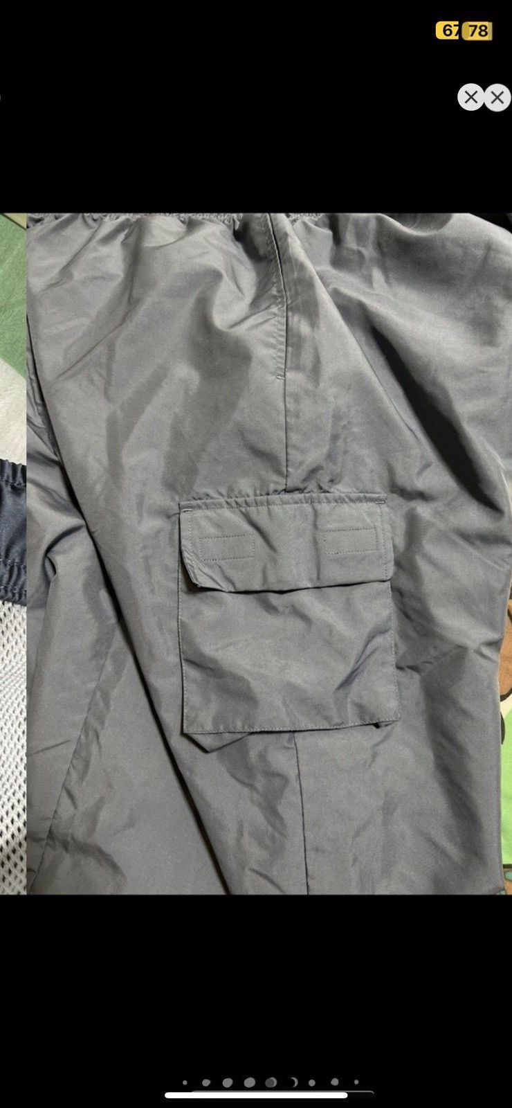 Banana Republic ***FINAL DROP***RARE 00s TECHNICAL NYLON WIDE CARGO PANT XL Size US 38 / EU 54 - 11 Thumbnail