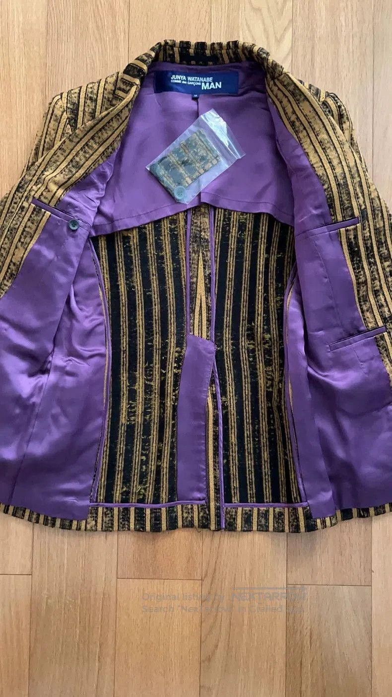 Junya Watanabe Junya Watanabe Runway Striped Blazer M. Size US M / EU 48-50 / 2 - 3 Thumbnail