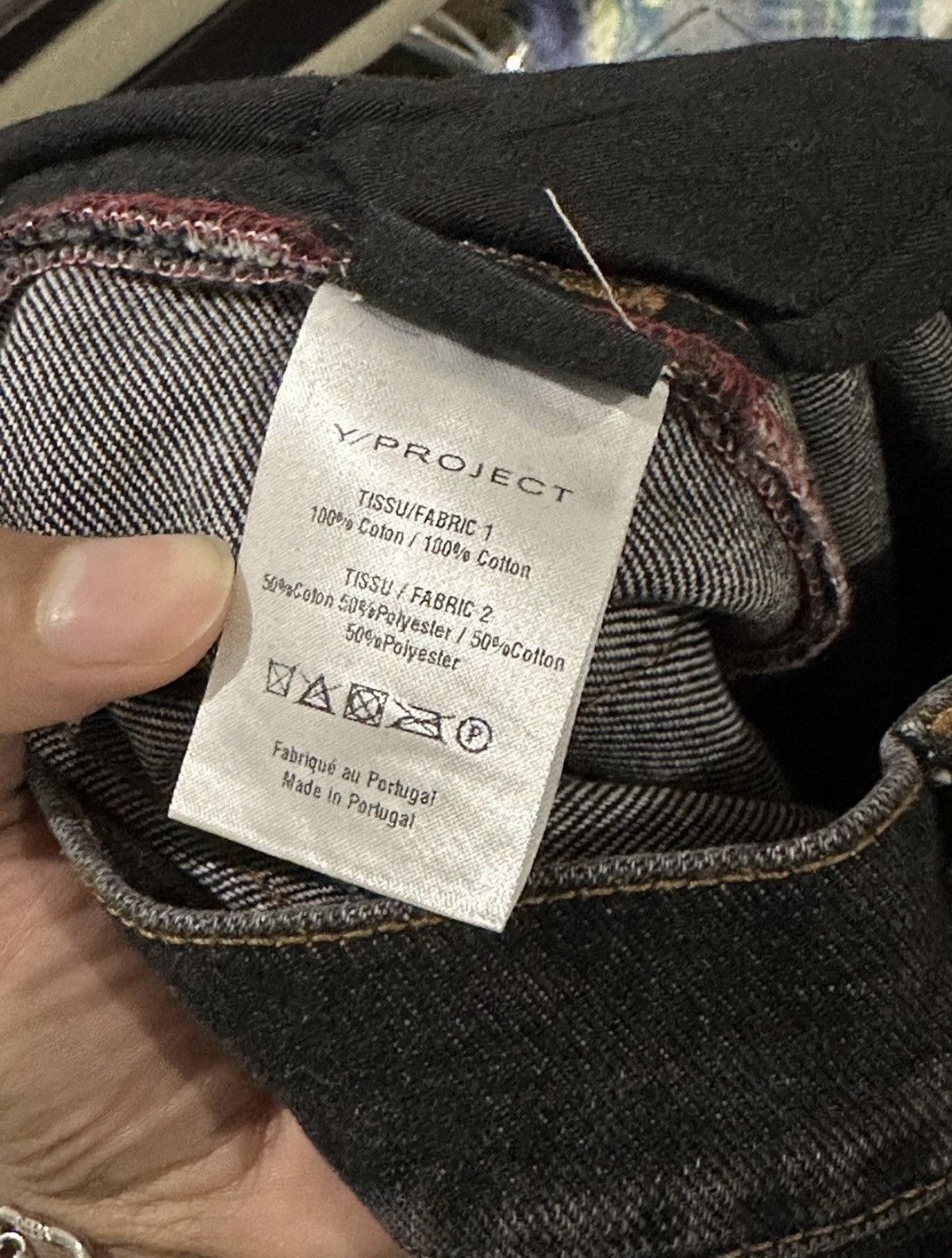 Y/Project Black Crystal Jeans Size US 32 / EU 48 - 7 Thumbnail