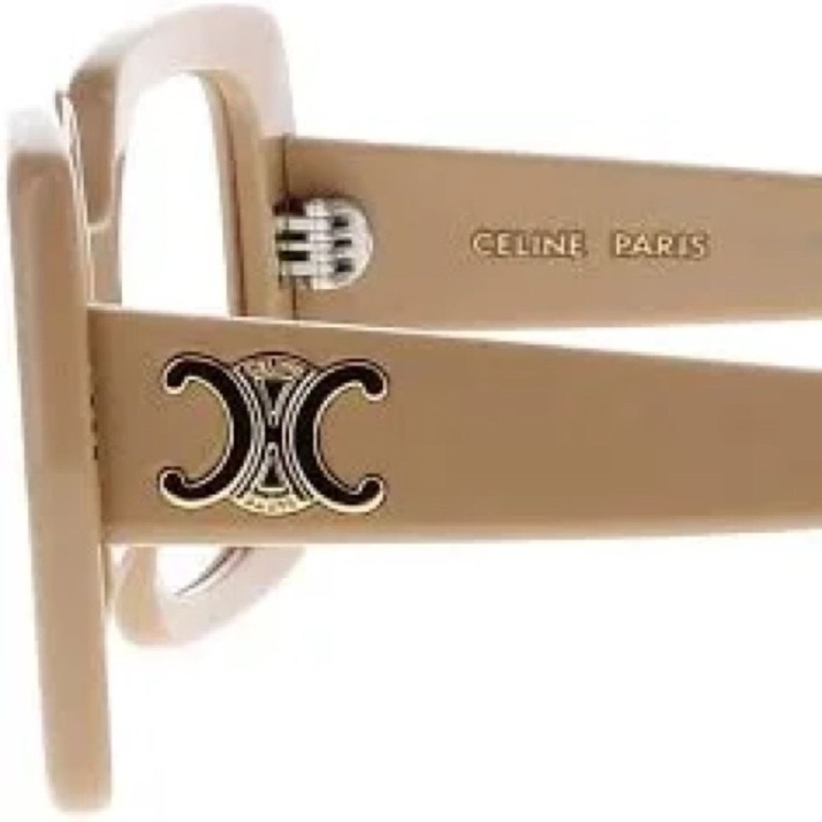 Celine New! Celine CL50121I 057 Chic Beige Eyeglasses for Women Size ONE SIZE - 5 Thumbnail