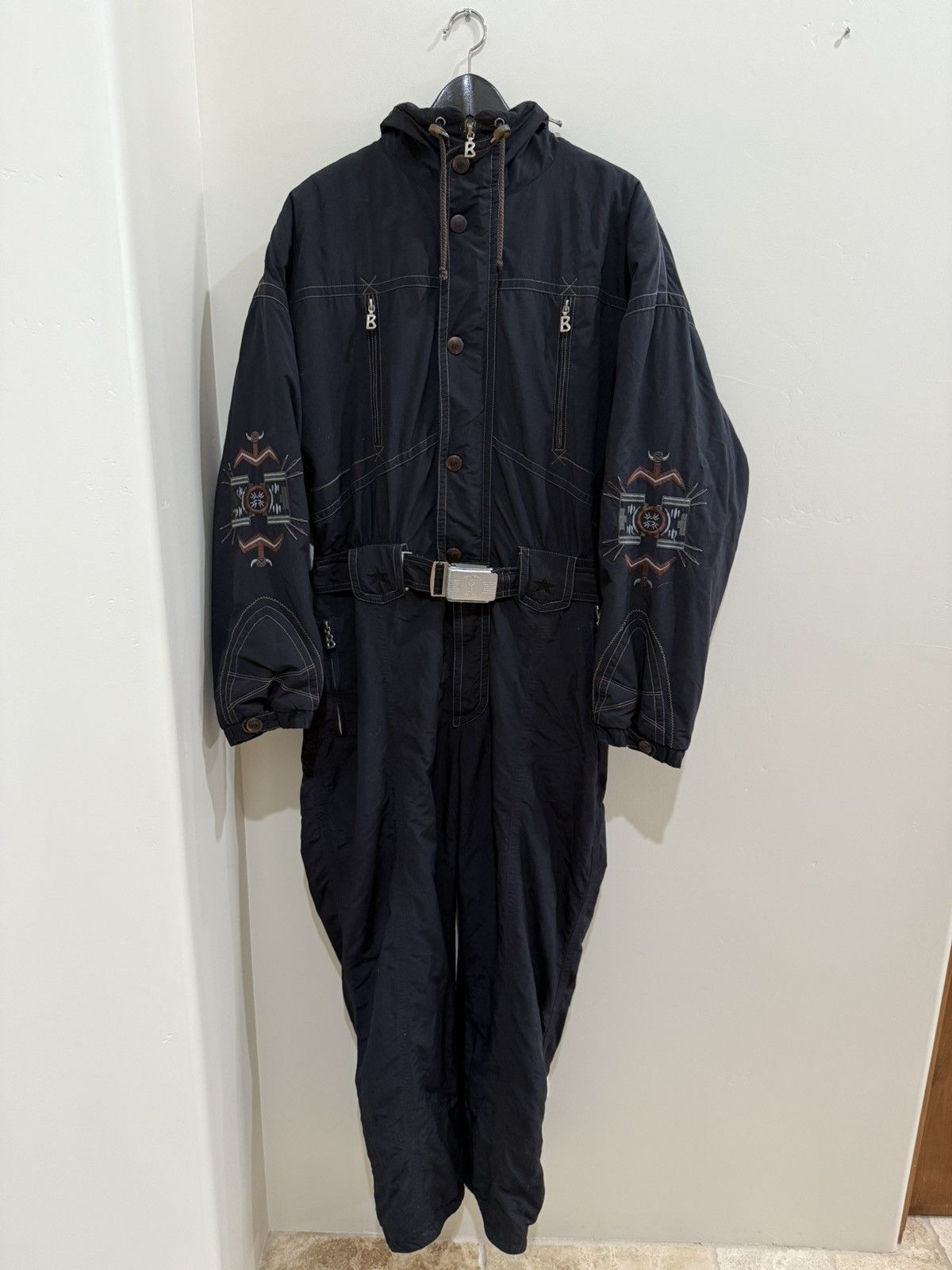 Bogner Vintage Bogner Ski Suit – Rare Aztec Western Embroidery Size US M / EU 48-50 / 2 - 1 Thumbnail