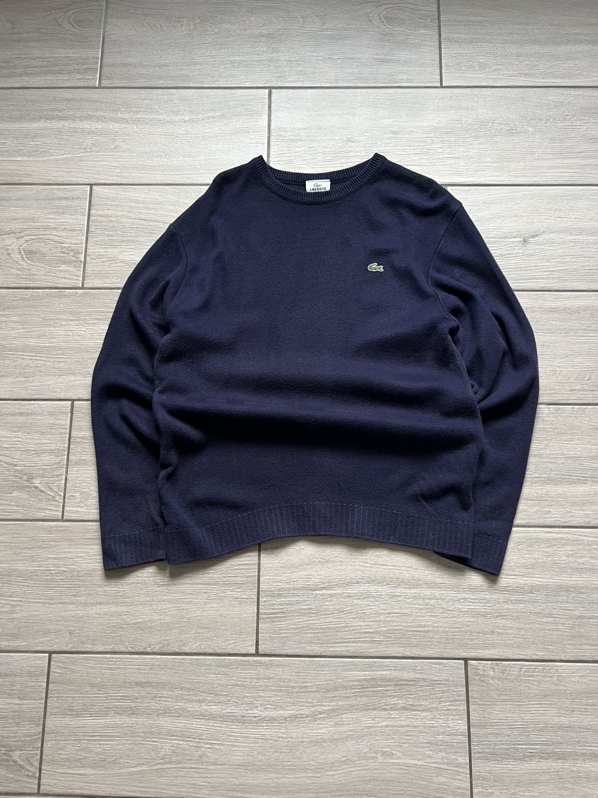 Lacoste Lacoste Sweater Men's Large Embroidered Logo Pullover Size US L / EU 52-54 / 3 - 2 Thumbnail