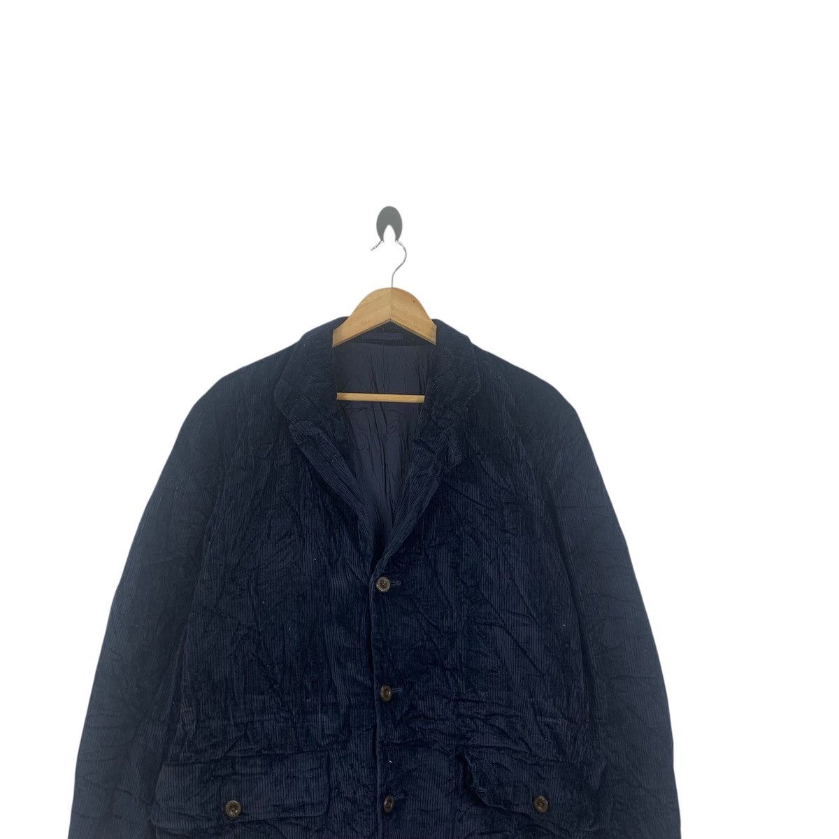 Burberry Vintage 90’ BURBERRY LONDON Corduroy Cotton Blazer Coat Size 38L - 2 Thumbnail