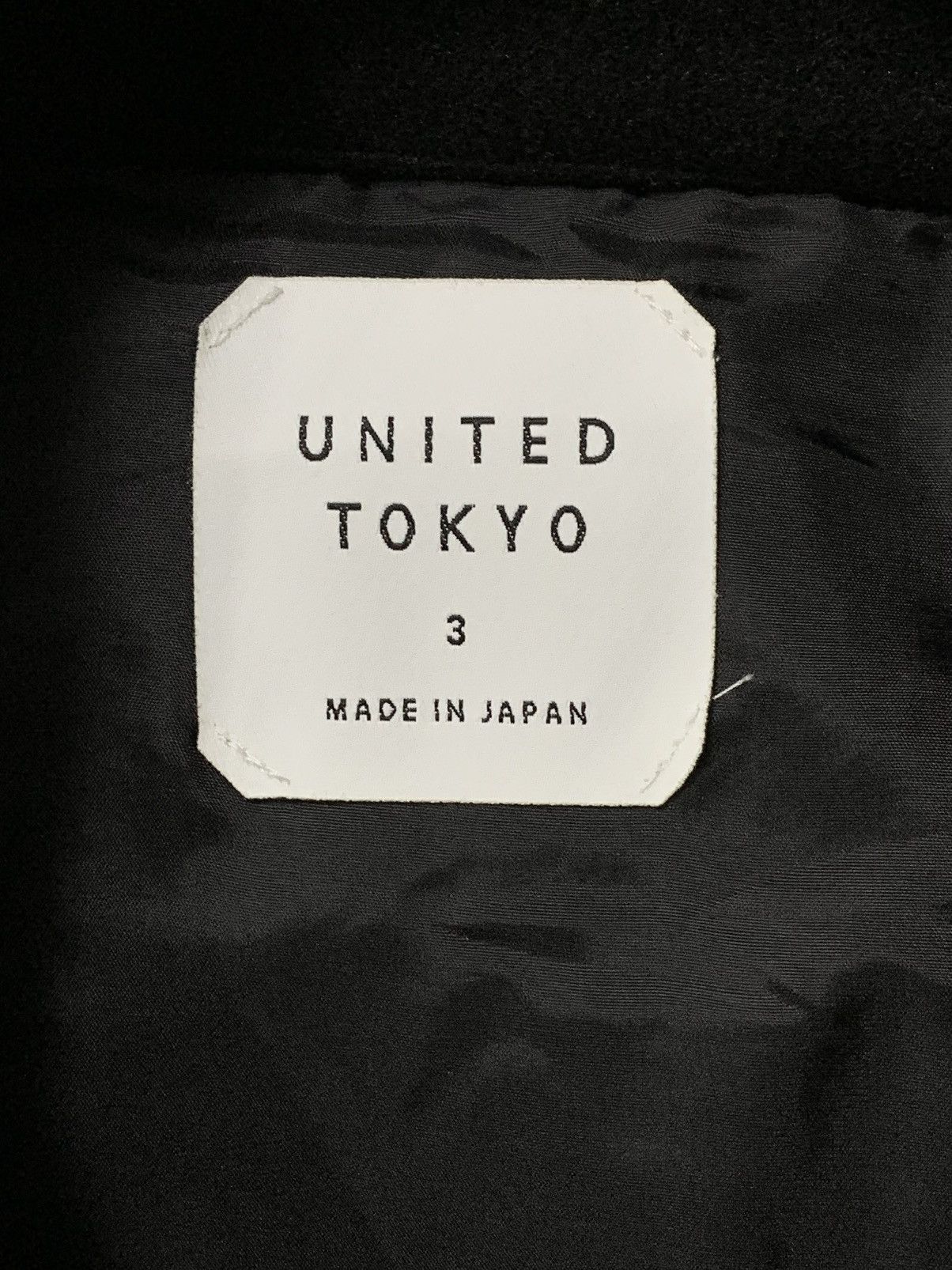 Japanese Brand UNITED TOKYO MELTON JERSEY ZIP BLOUSON JACKET Size US M / EU 48-50 / 2 - 2 Thumbnail