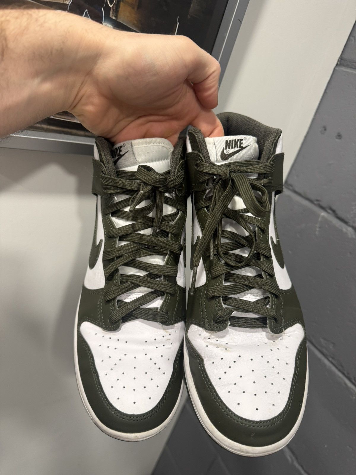 Nike Nike Dunk High “Cargo Khaki” size 9 Size US 9 / EU 42 - 2 Thumbnail