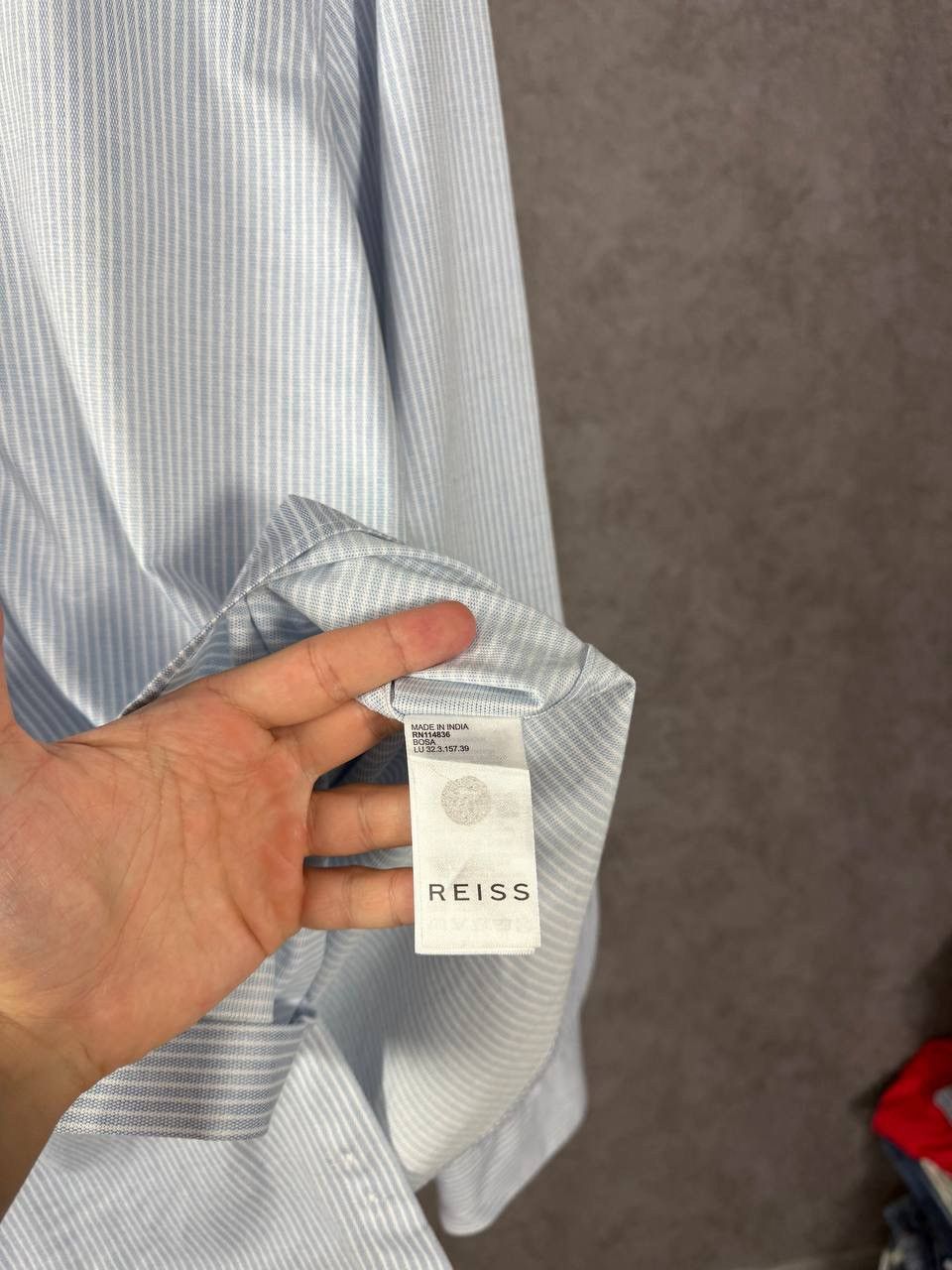 Reiss Reiss designer striped shirt Size US L / EU 52-54 / 3 - 4 Thumbnail