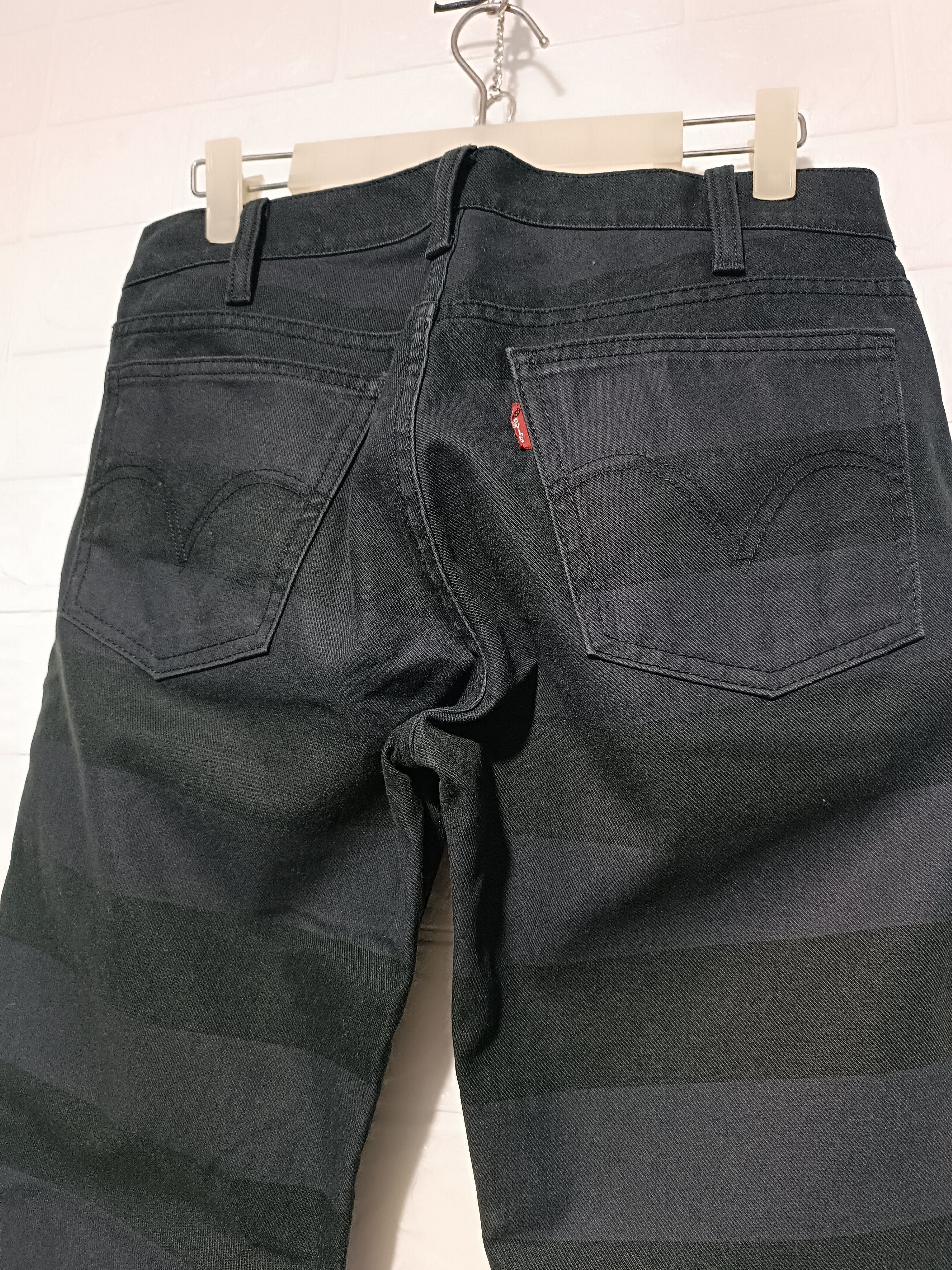 Levi's Vintage Levi's Black Gray Prison Stripes Size US 32 / EU 48 - 6 Thumbnail