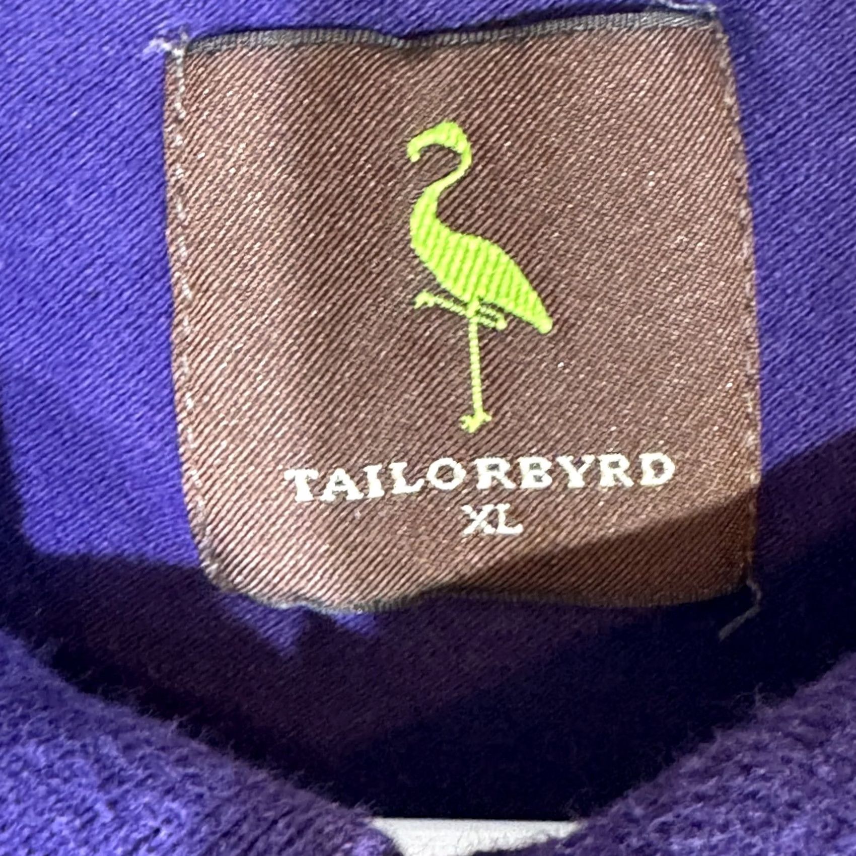 Tailorbyrd Tailorbyrd Polo Shirt Men’s XL Purple Cotton Stretch Short Sleeve Collared Tailorbyrd Polo Shirt Purple Cotton Short Sleeve XL Men Polo Shirt Size US XL / EU 56 / 4 - 7 Thumbnail