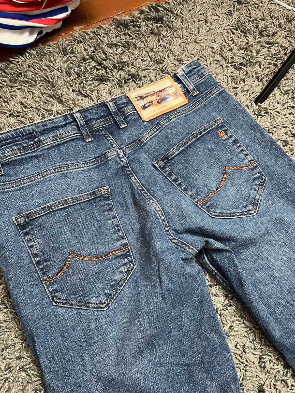 Jacob Cohen Jacob Cohen Bard Slim Luxury Denim - Limited City Edition Size US 34 / EU 50 - 11 Thumbnail
