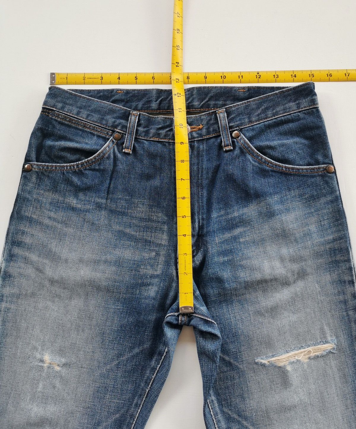 Wrangler Bootcut Vintage Wrangler Japan Denim Jeans Size US 30 / EU 46 - 10 Thumbnail