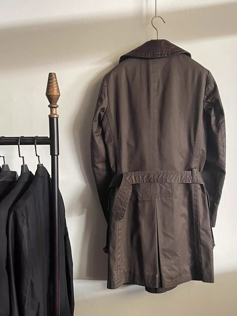 Yohji Yamamoto Yohji Yamamoto Leather Collar Windbreaker Jacket 2506-Nexta Size US M / EU 48-50 / 2 - 4 Thumbnail