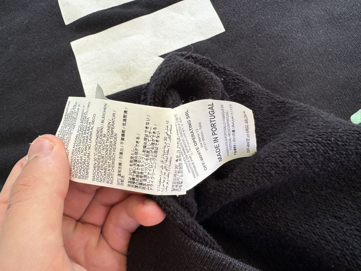 Off-White Off white hoodie Size US L / EU 52-54 / 3 - 12 Thumbnail