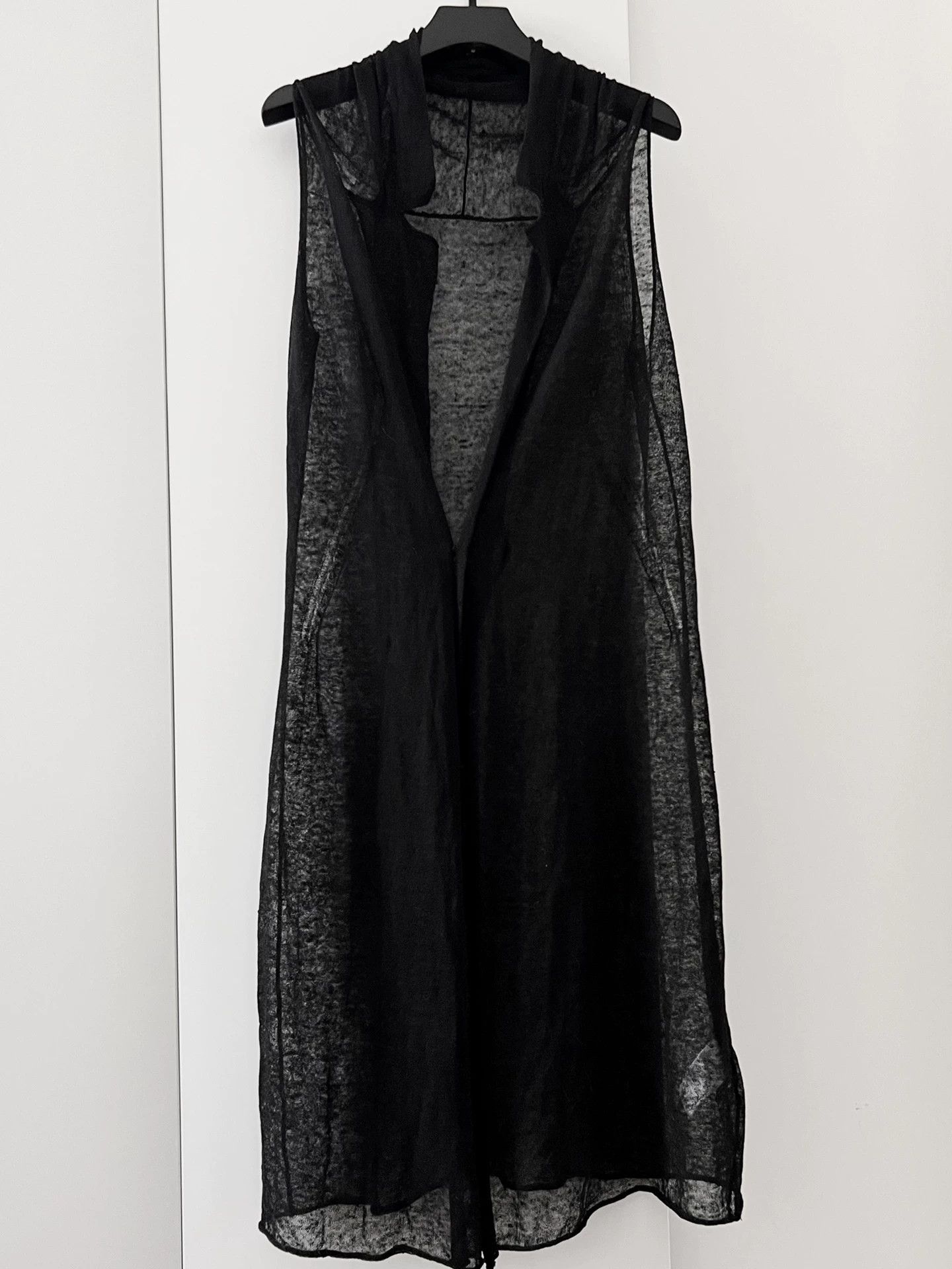 Yohji Yamamoto Yohji Yamamoto Linen Cardigan - Flowy & Detailed Size M / US 6-8 / IT 42-44 - 4 Thumbnail