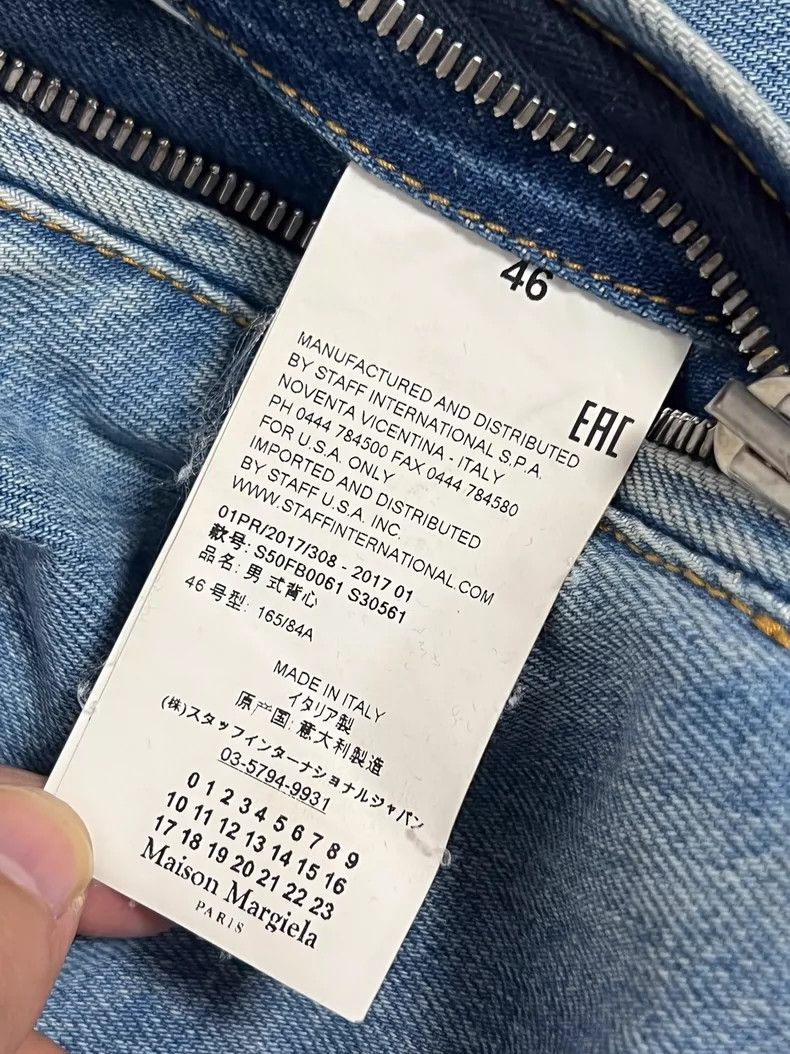 Maison Margiela Maison Margiela Early denim deformed vest top 2501-Nextarro Size US S / EU 44-46 / 1 - 4 Thumbnail