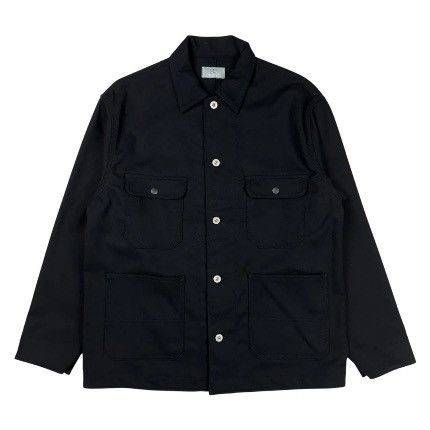 Herill Herill Black Sheep Wool Railroad Chore Jacket XL (4) Japan Size US XL / EU 56 / 4 - 14 Thumbnail