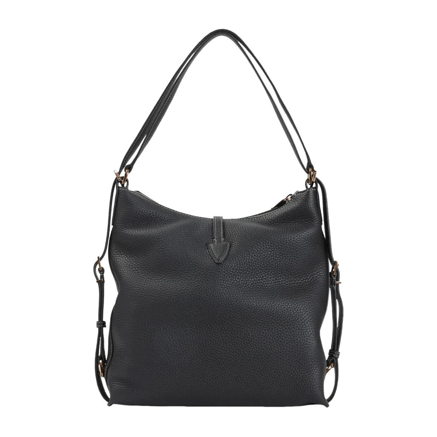 Tod's TOD'S T Timeless Small Black Leather Shoulder Bag Size ONE SIZE - 2 Thumbnail