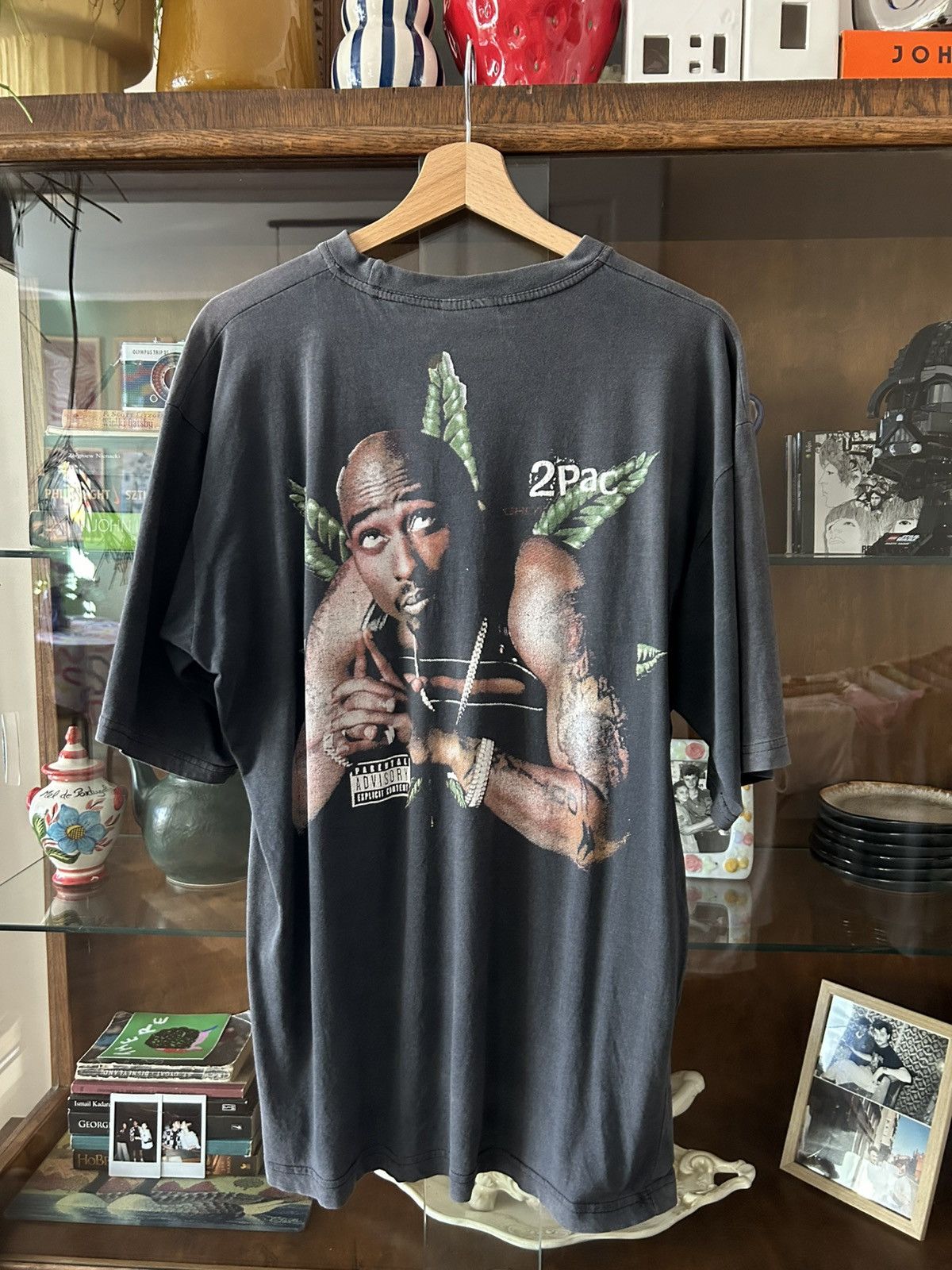 Rap Tees Vintage Rap Tee 2Pac Memorial Ultra Rare 90s Baggy Archive Size US L / EU 52-54 / 3 - 2 Thumbnail