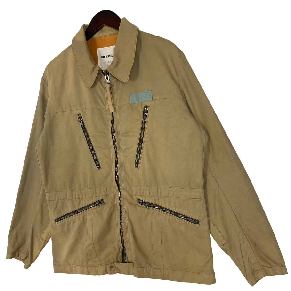 If Six Was Nine Vintage Back Number Multizipper Sun Faded Jacket Japanese Size US M / EU 48-50 / 2 - 3 Thumbnail