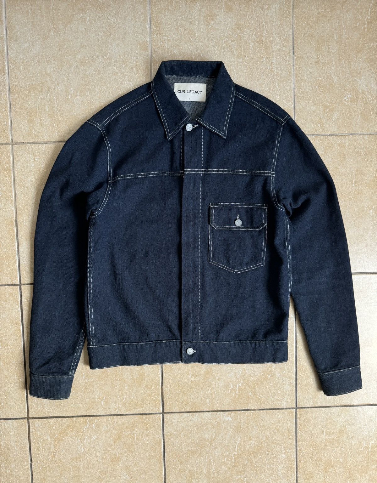 Our Legacy Rodeo Jacket Western Blue Denim | Grailed