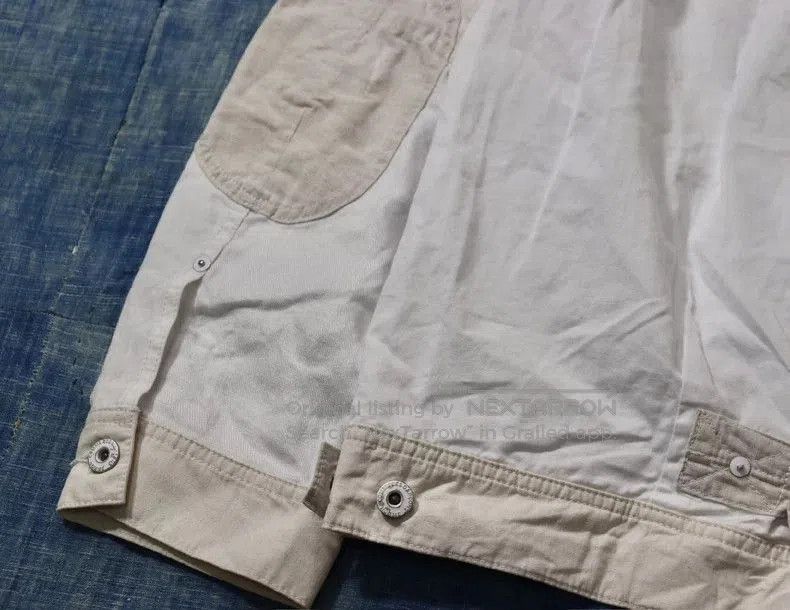Comme des Garcons CDG Homme Paneled Linen Jacket. Size US L / EU 52-54 / 3 - 7 Thumbnail