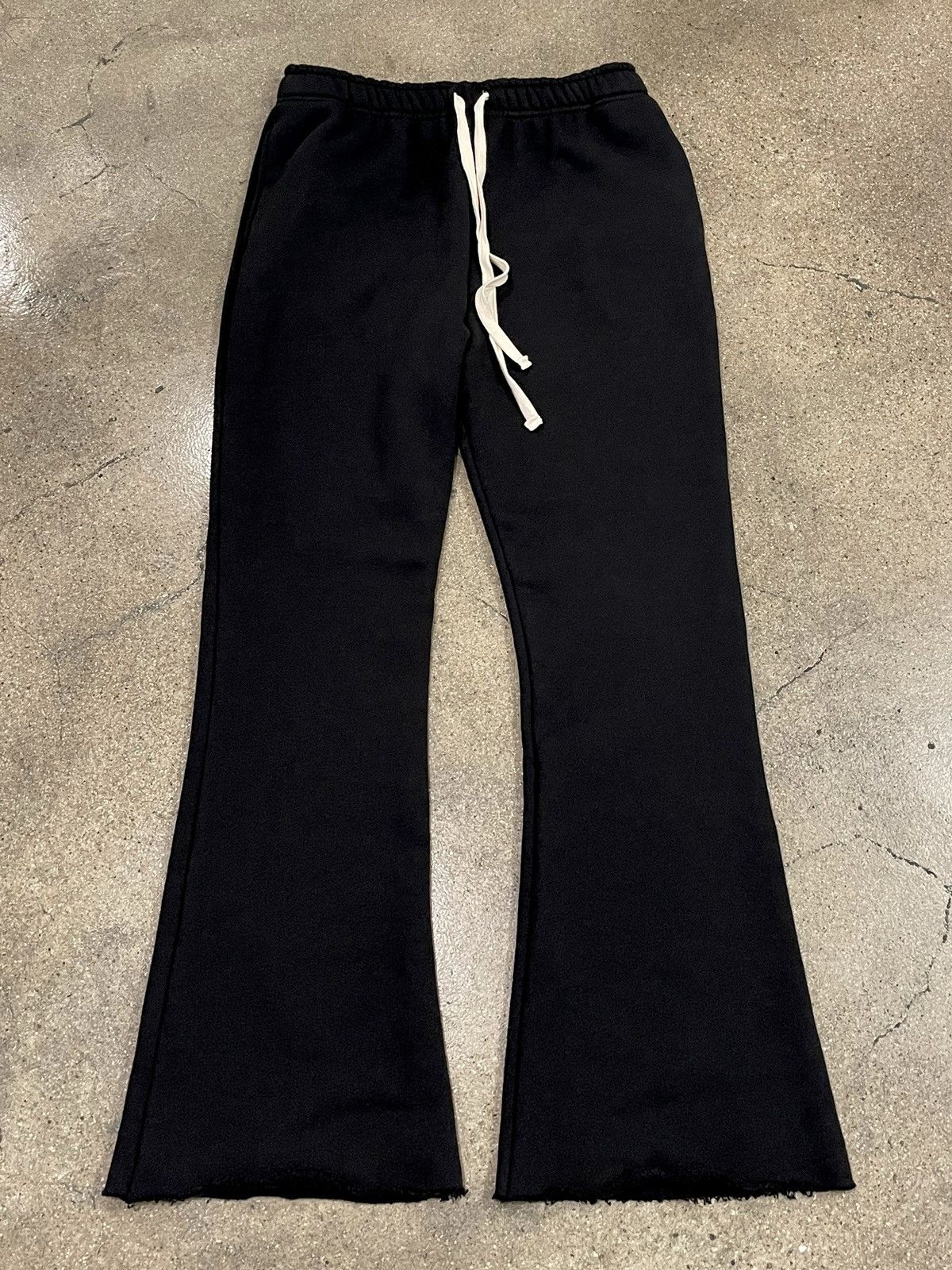 Blank Flare Sweatpants Black 22oz 750gsm Gallery Dept Chrome Owens ...