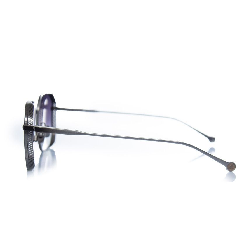 Other Einstoffen, Metal kunstpilot sunglasses in grey Size ONE SIZE - 4 Thumbnail