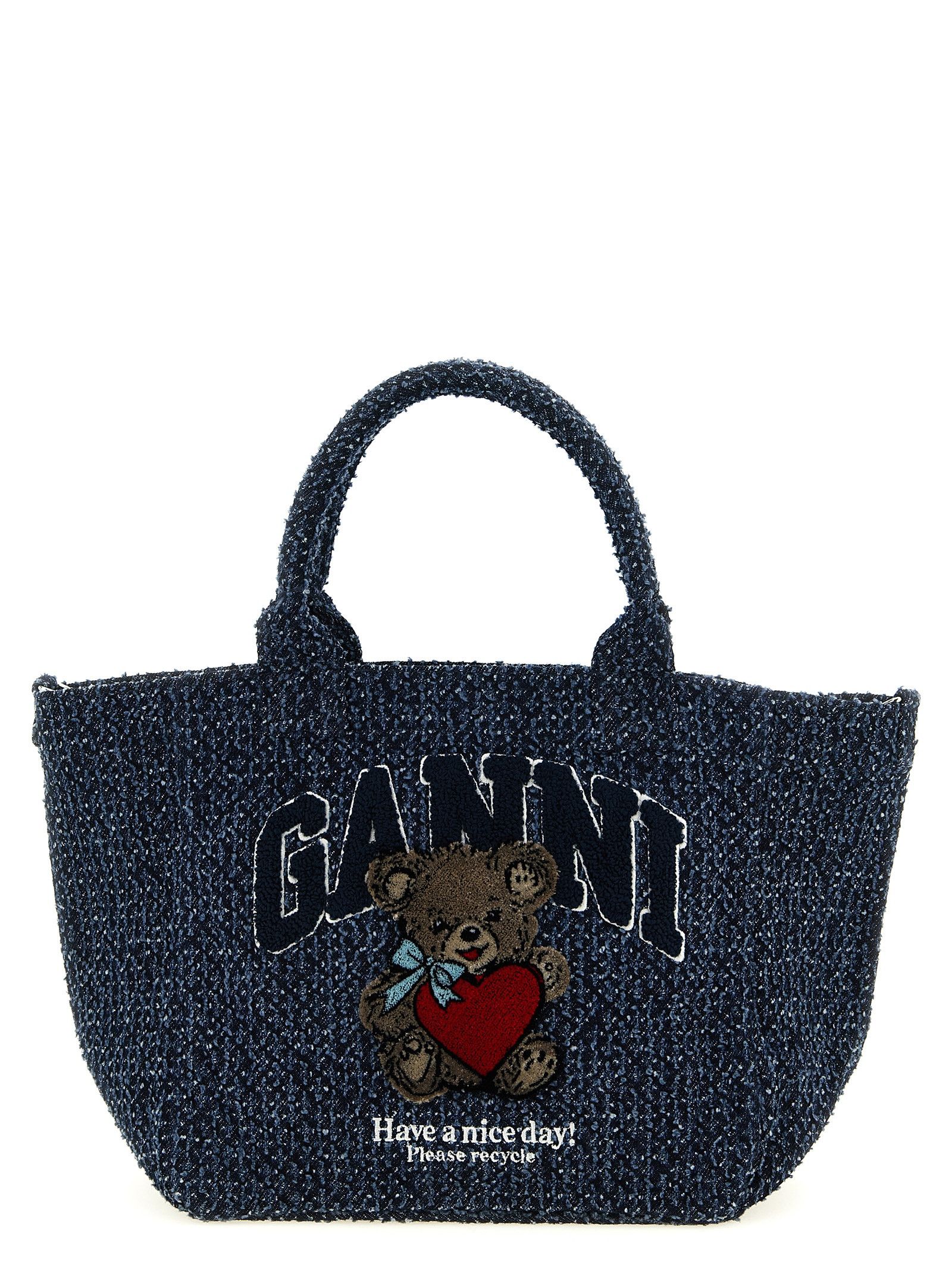 Ganni Small 'Bear' Shopping Bag Size ONE SIZE - 1 Thumbnail