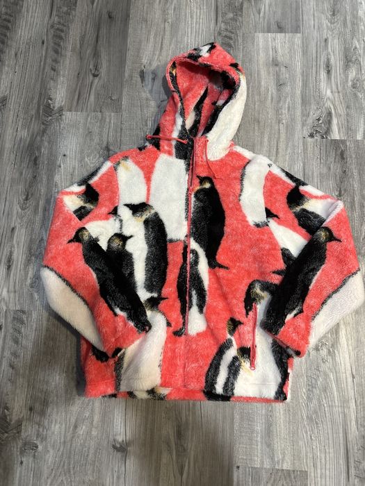 Supreme penguin sale jacket