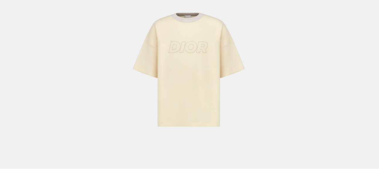 o1w1db10624 Oversized T-Shirts in Ecru