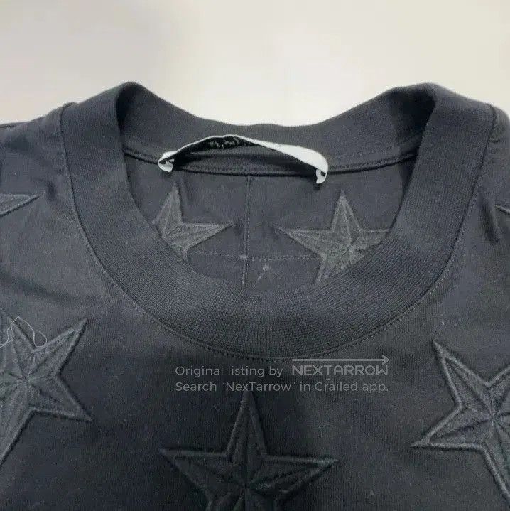 Givenchy GIVENCHY Men's Cotton Star Embroidery Short-Sleeve T-Shirt. Size US XS / EU 42 / 0 - 6 Thumbnail
