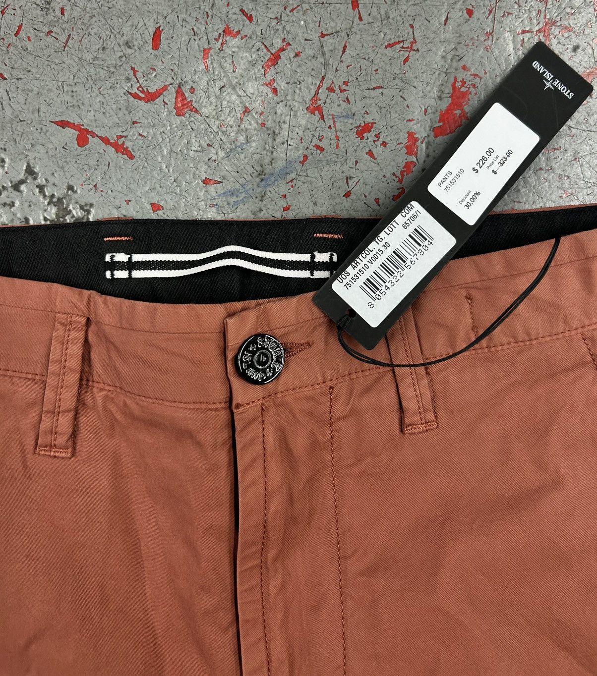 Stone Island Stone Island Pants Brick Red Size 30 NEW Size US 30 / EU 46 - 4 Thumbnail