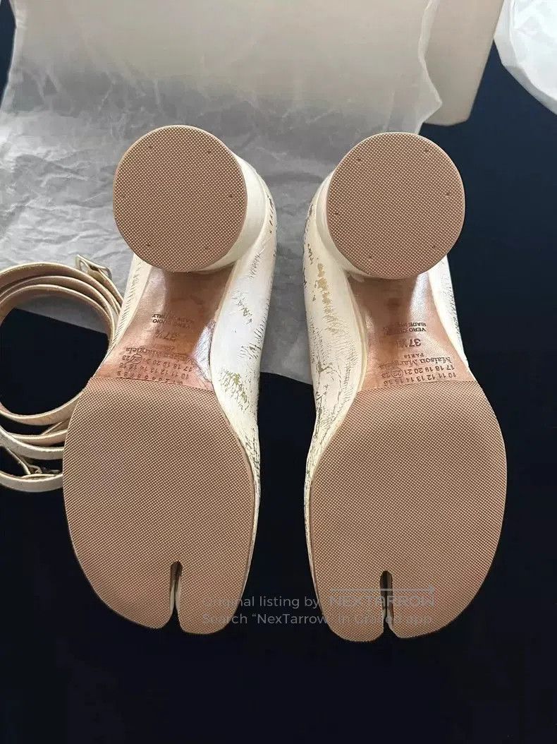 Maison Margiela Maison Margiela Tabi Heels Rare Gold Foil. Size US 7 / IT 37 - 5 Thumbnail