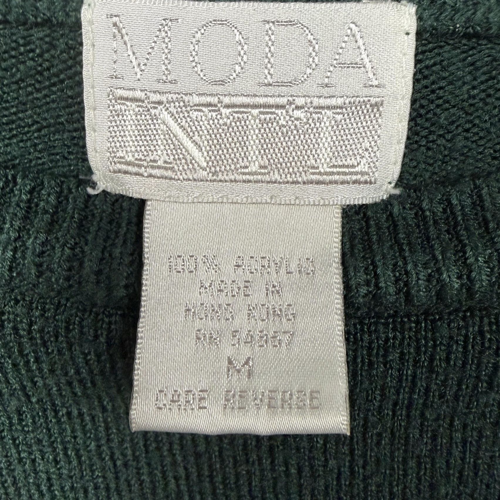 Vintage VINTAGE Moda International Sweater Womens M Green Raglan Knit Crewneck 90s Minimalist Facade Size M / US 6-8 / IT 42-44 - 5 Thumbnail