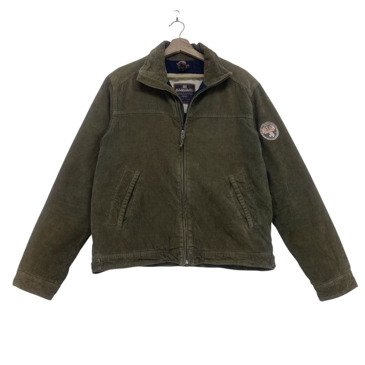 Napapijri Napapijri Antarctic Research Program Corduroy Heavy Jacket Size US S / EU 44-46 / 1 - 1 Thumbnail