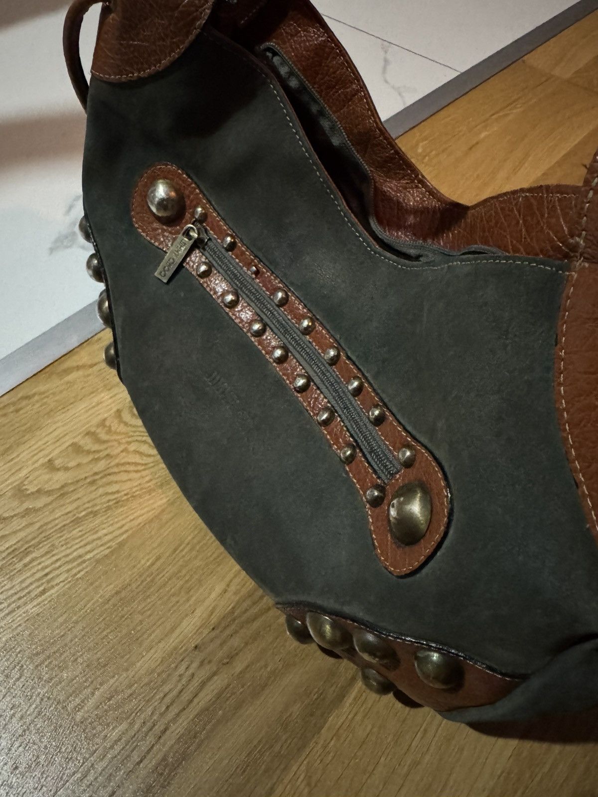 Jimmy Choo Vintage Jimmy Choo bag in nubuck and natural leather Size ONE SIZE - 5 Thumbnail