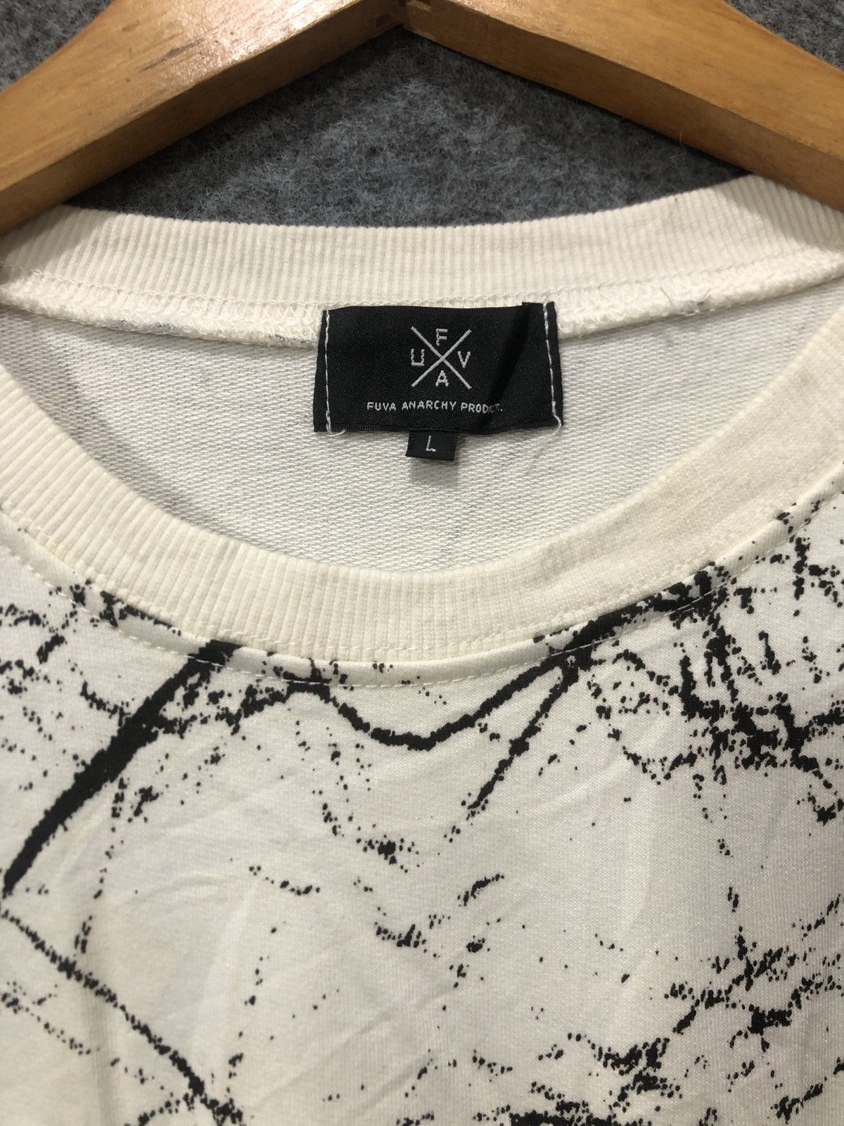 Japanese Brand Fuva Anarchy Product Sweatshirt Size US L / EU 52-54 / 3 - 3 Thumbnail