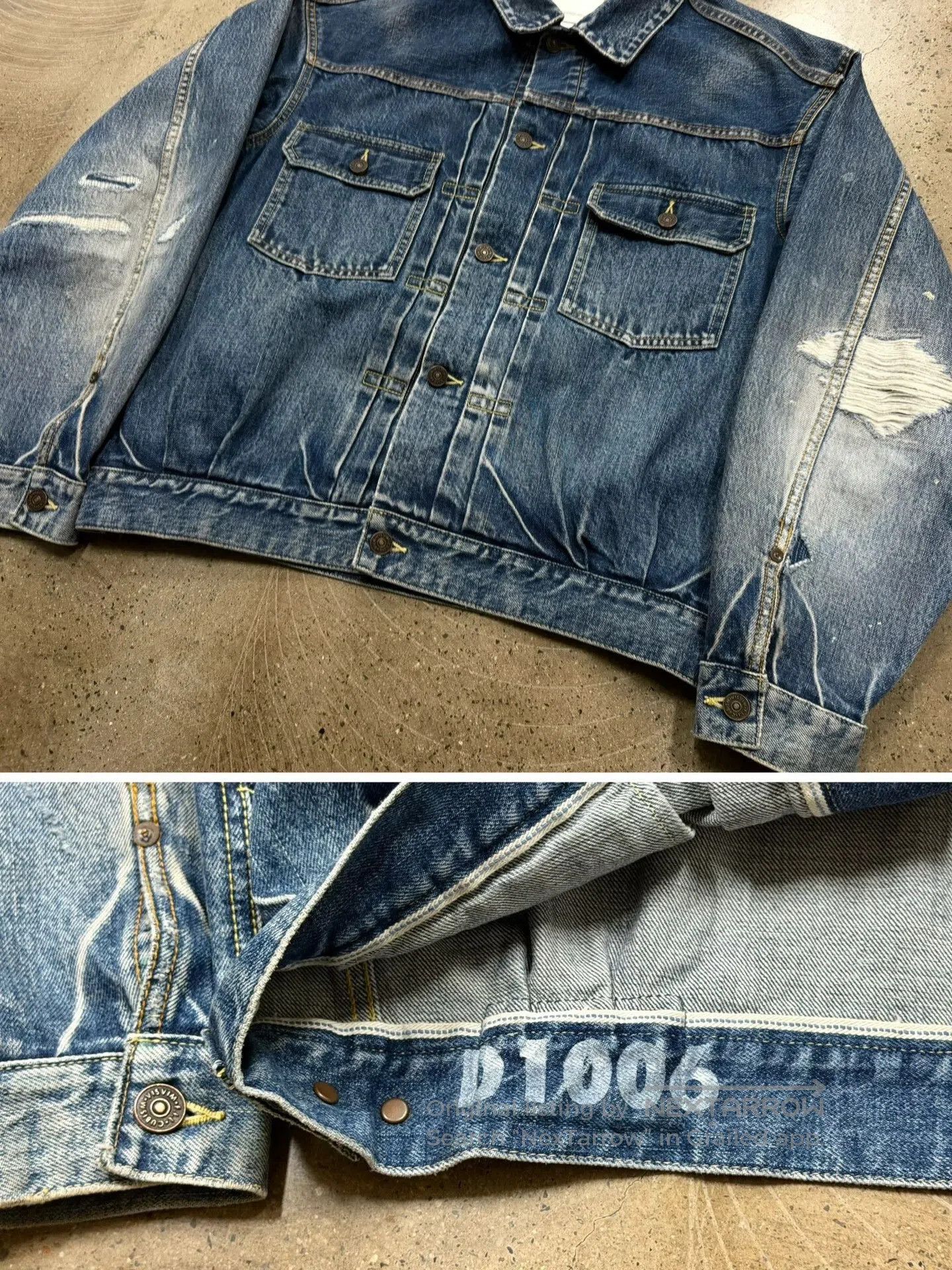 Visvim Visvim 21aw Vintage Denim Jacket. Size US M / EU 48-50 / 2 - 6 Thumbnail