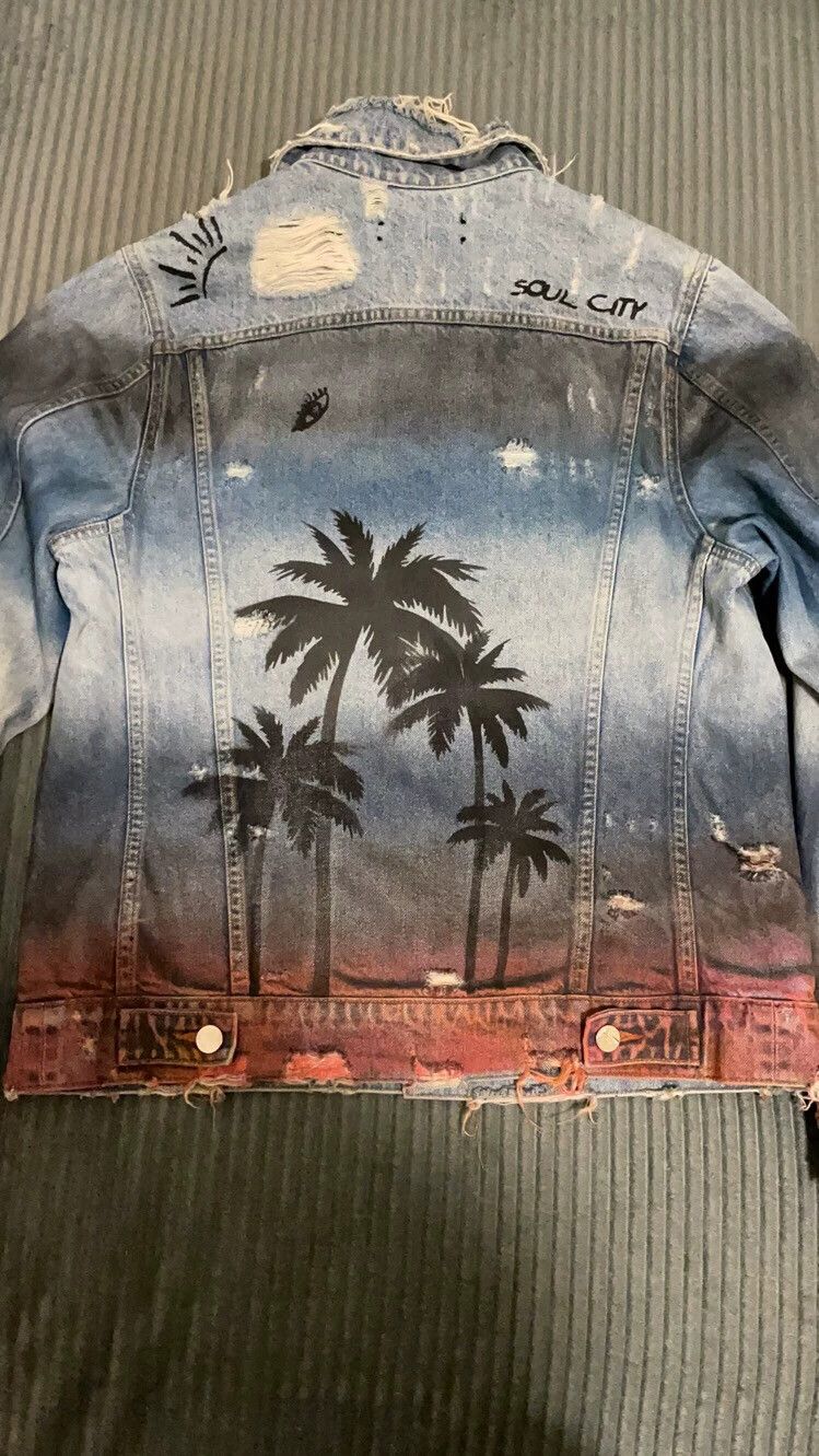 Amiri Amiri 18 season palm tree rendering destruction jacket Size US M / EU 48-50 / 2 - 2 Thumbnail
